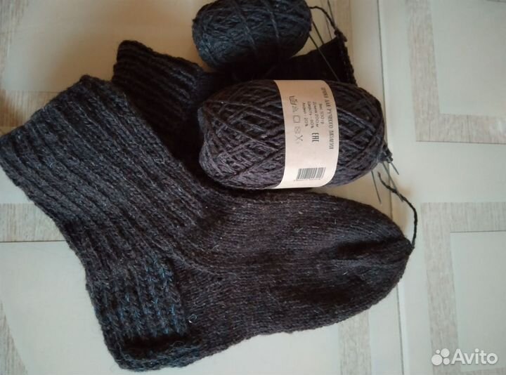 Носки вязаные ручной работы