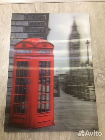 Переливающая картина Лондона