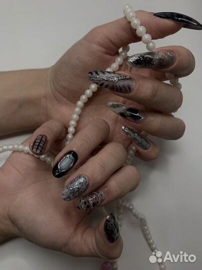 Маникюр, педикюр, крейзи наращивание