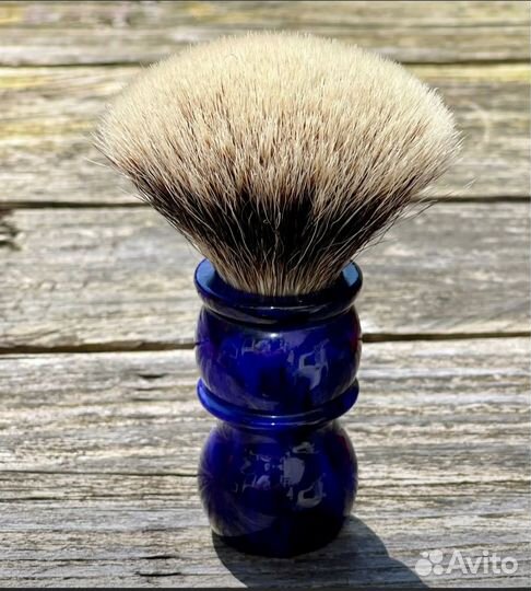 Помазок барсук Yaqi для бритья бритвенным станком