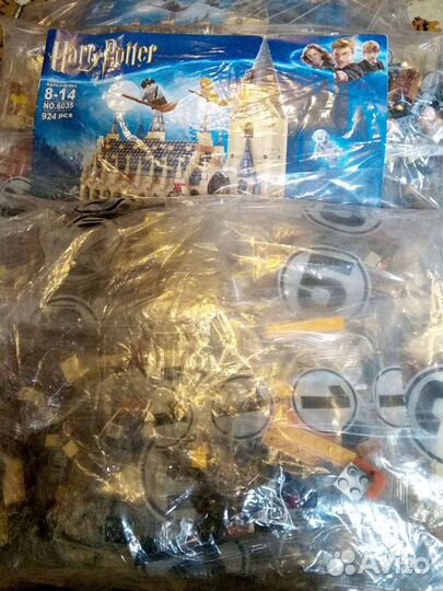Гарри Поттер Большой Зал Хогвартс 926 деталей