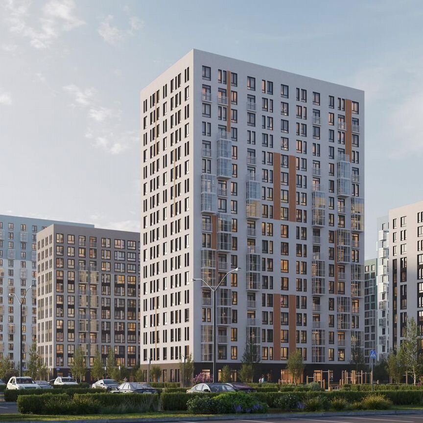 2-к. квартира, 60,5 м², 8/15 эт.