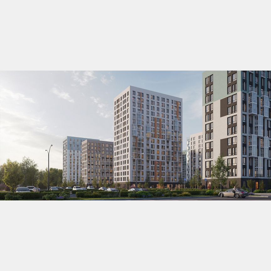 2-к. квартира, 60,5 м², 8/15 эт.