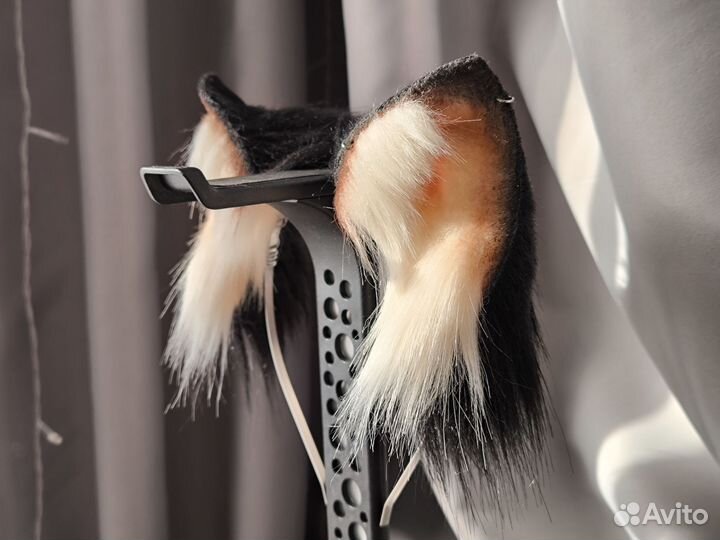 Ободок с ушками (ушки кошки, кошачьи ушки)