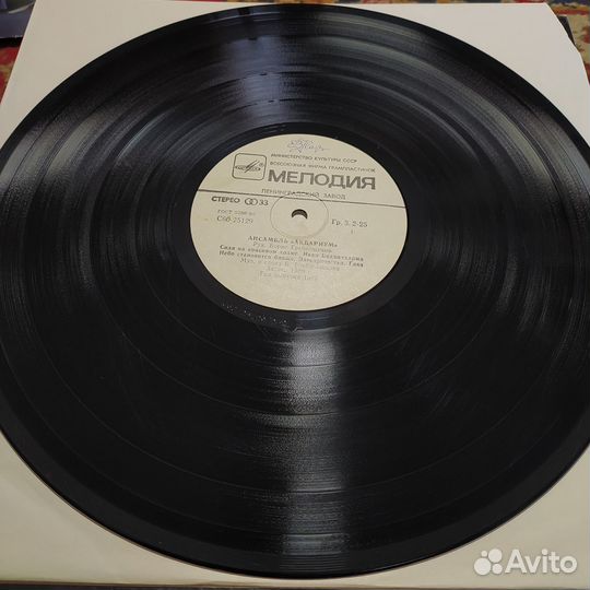 Пластинка Ансамбль «Аквариум» лзг