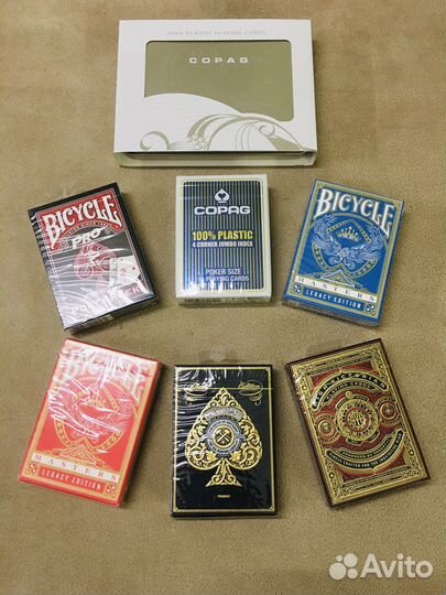 Эксклюзивные игральные Покерные Карты Оригинал