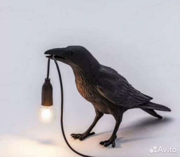 Светильник ворон