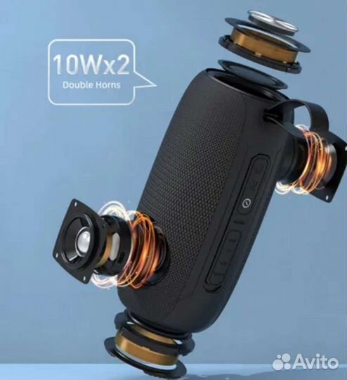 Колонка Awei Y370 с подсветкой