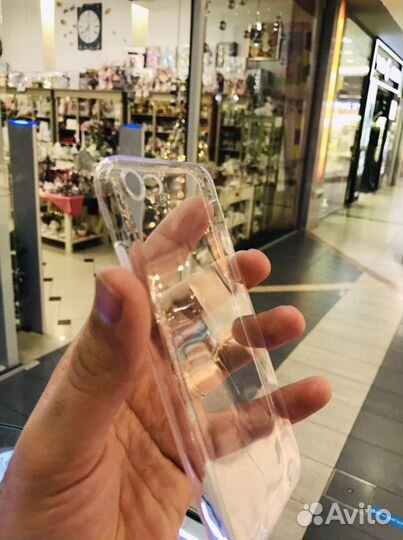 Чехол силиконовый iPhone 7/8/SE 2020 прозрачный