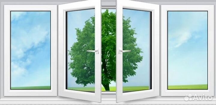 Окна пластиковые теплые