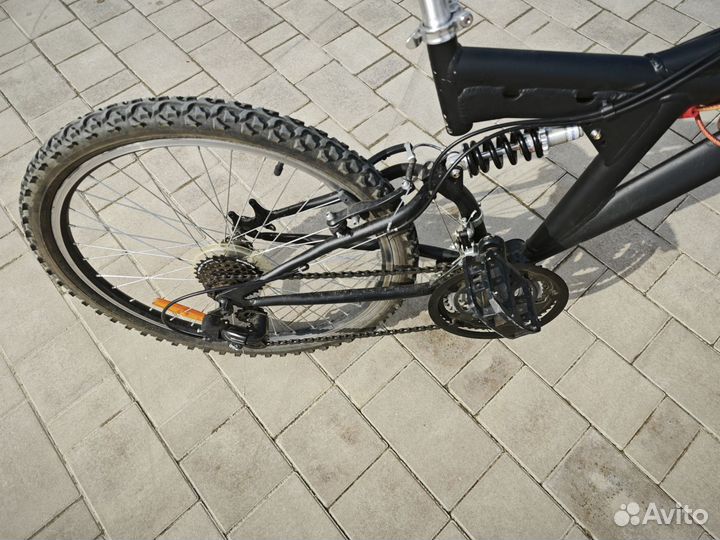 Велосипед горный двухподвес