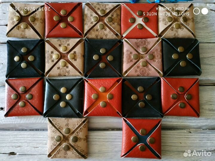 Монетницы из кожи