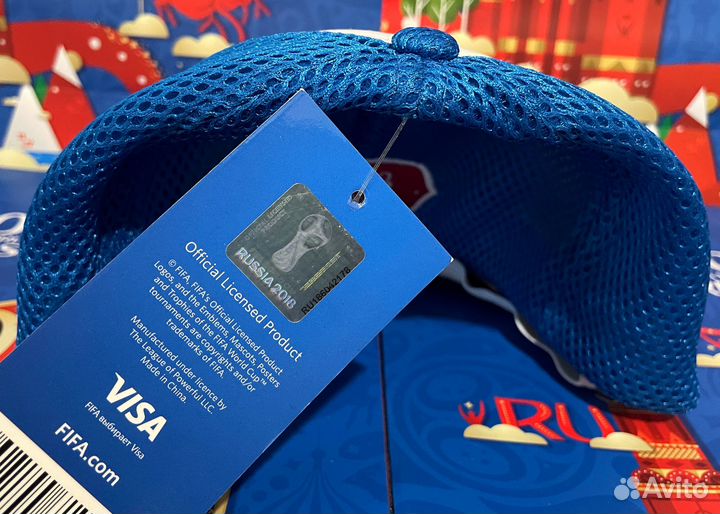 Эксклюзивная бейсболка Fifa. Чемпионат мира 2018