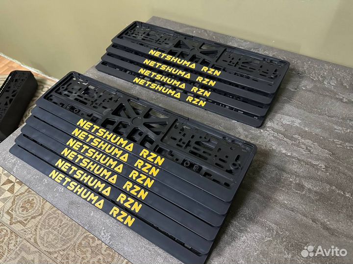 Рамка номерного знака led подсветка