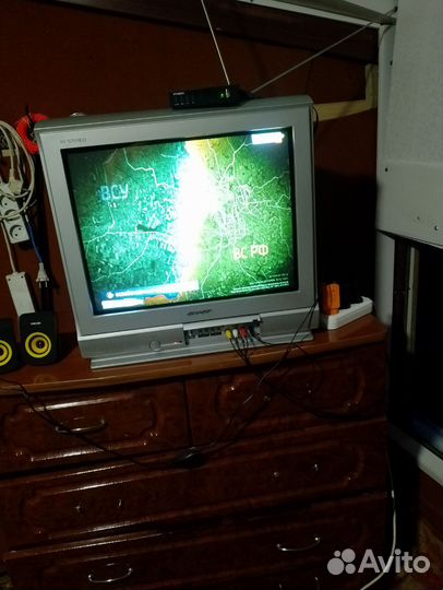 Телевизор шарп с новой цифровой приставкой