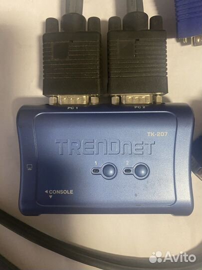 Kvm переключатель Trendnet TK-207