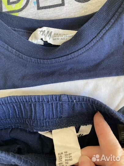 Вещи пакетом H&M 92