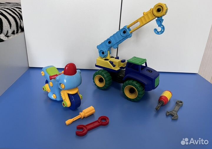 Детский конструктор с отверткой