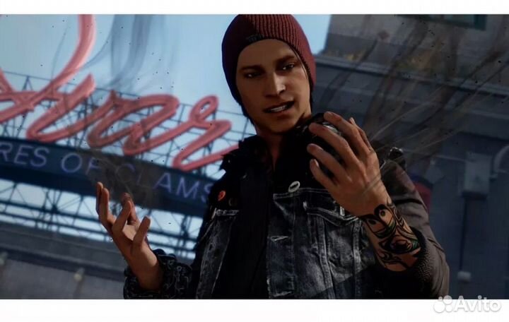 Игра: second son на PS4