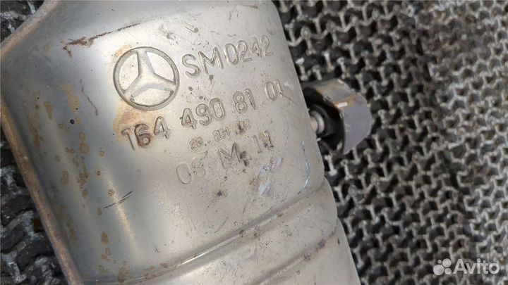 Глушитель Mercedes ML W164, 2010