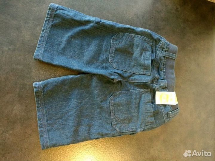 Новые джинсовые шорты Vertbaudet, 6 лет (114 см)