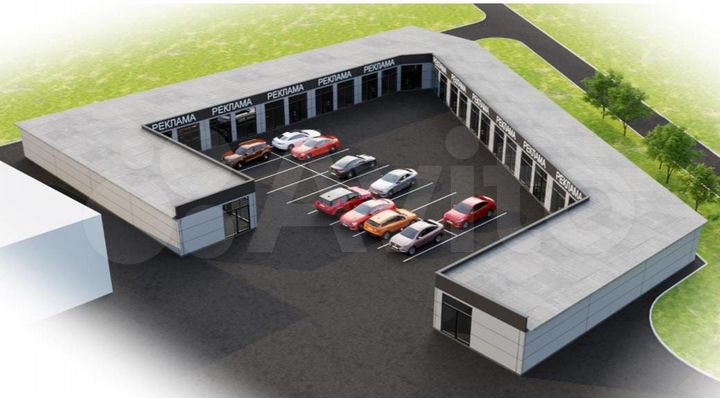 Торговые помещения от 36 м² на Рощинской