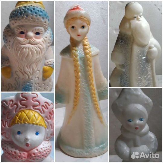 Дед мороз и Снегурочка СССР