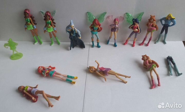 Феи Винкс, пикси.из киндер сюрпризов