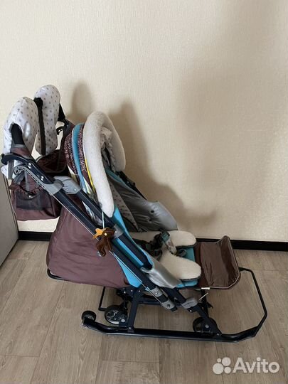 Коляска санки Ника кидс