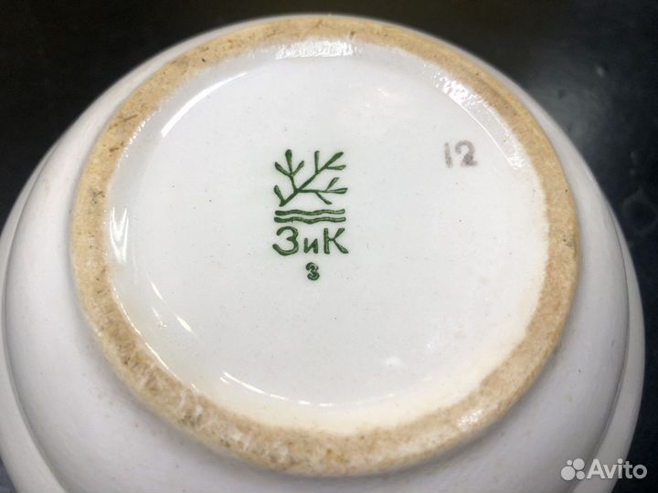 Z.7120 сахарница зик (без крышки)