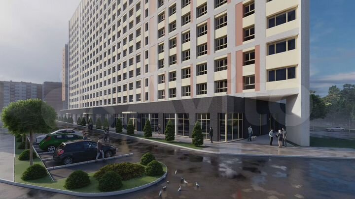 3-к. квартира, 66,8 м², 13/15 эт.