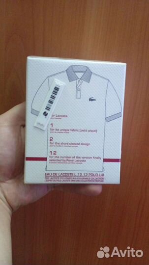 Духи Lacoste L.12.12 pour lui (оригинал)