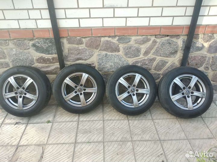 Колеса в сборе Мерседес 195 65 15 летние