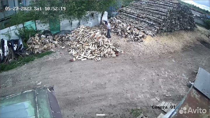 Дрова березовые колотые