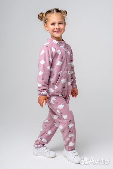 Новый флисовый комбинезон Crockid. Рост: 110 см