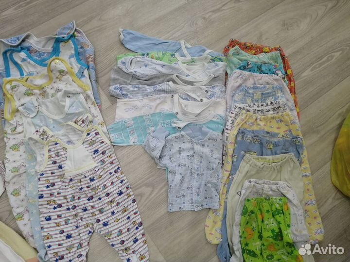 Вещи пакетом 0-3мес