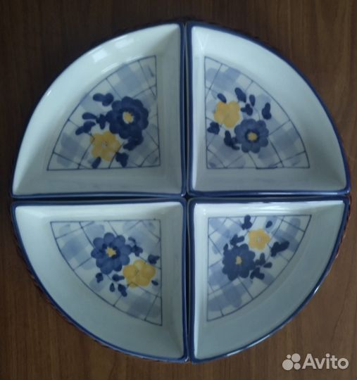 Менажница фарфор