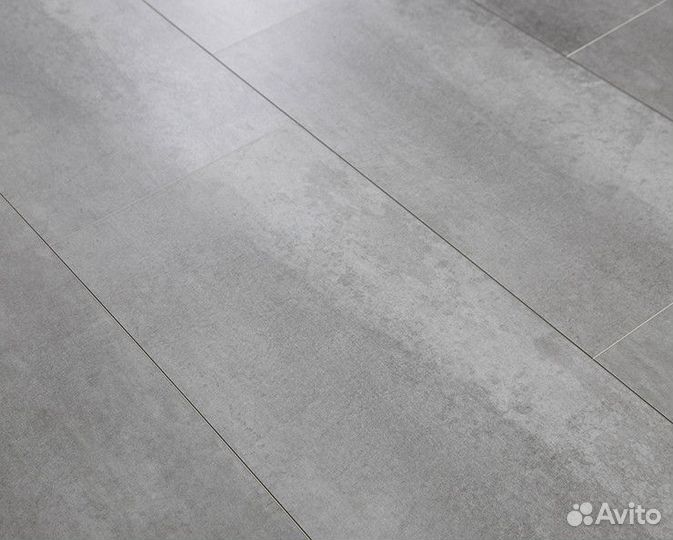 Водостойкий ламинат SPC StoneFloor плитка серая нр