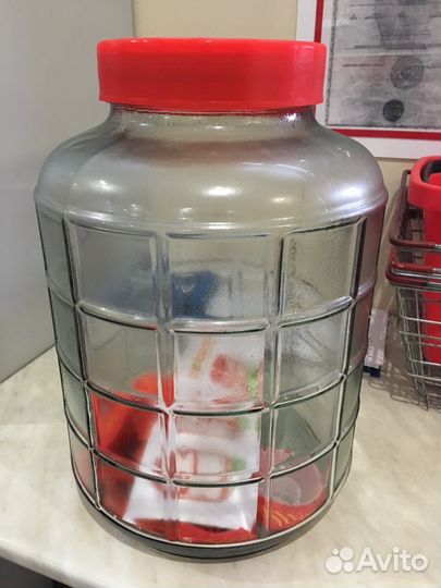 Банки с гидрозатвором от 9 л