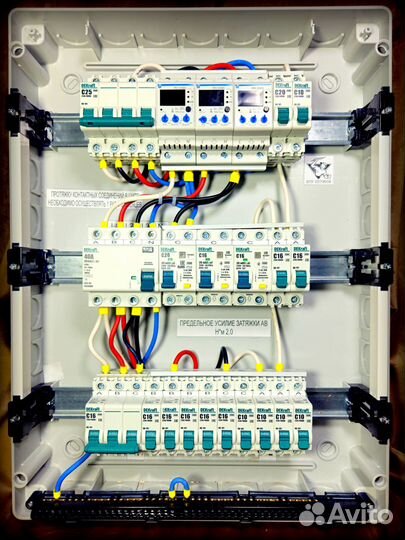 Электрощит в сборе для дома универсальный