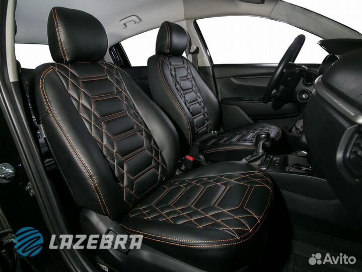 Чехлы из экокожи для KIA Rio X