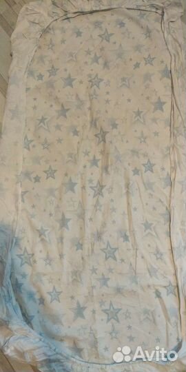 Простыня на резинке детская 80*120