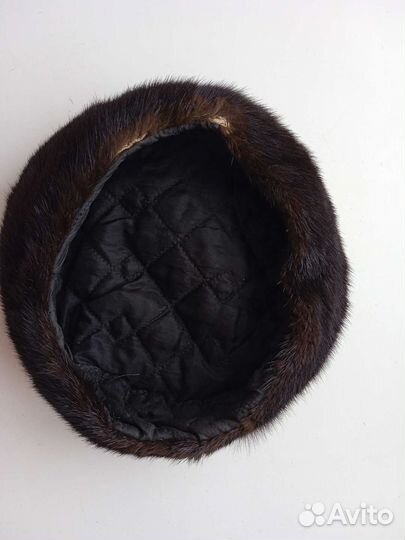 Берет норковый