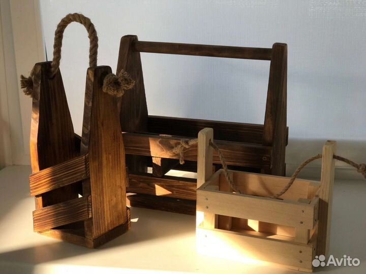 Ящик подарочный деревянный