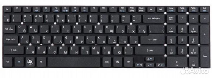 Клавиатура Acer Aspire 5755, 5755G, 5830, 5830G че