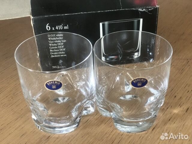 Набор бокалов для виски «Bohemia”