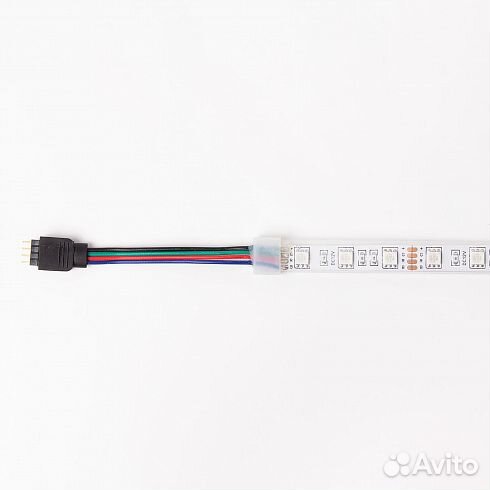 Светодиодная лента RGB, IP65, 12В, 14,4Вт