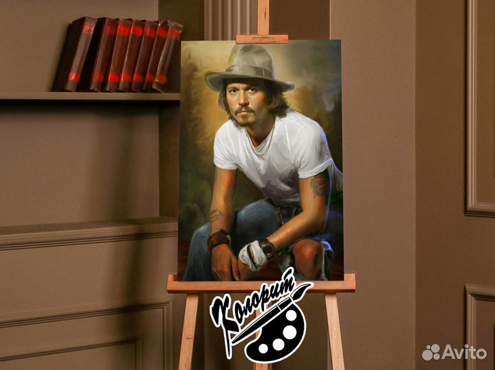 Портрет Джонни Деппа