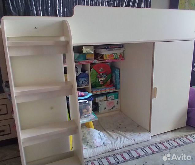 Детская кровать чердак BamBini 6