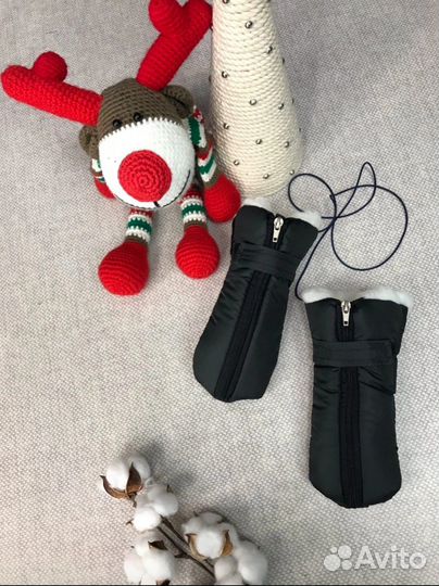 Варежки зимние для детей с дцп